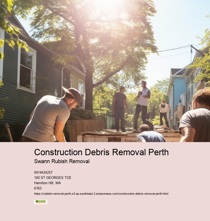 Construction Debris Removal Perth